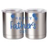 10 oz. Silver Stainless Steel Short Tumbler Thumbnail
