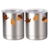 10 oz. Silver Stainless Steel Short Tumbler Thumbnail