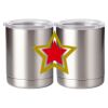 10 oz. Silver Stainless Steel Short Tumbler Thumbnail