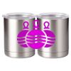 10 oz. Silver Stainless Steel Short Tumbler Thumbnail