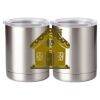 10 oz. Silver Stainless Steel Short Tumbler Thumbnail