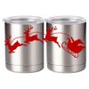 10 oz. Silver Stainless Steel Short Tumbler Thumbnail