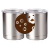 10 oz. Silver Stainless Steel Short Tumbler Thumbnail