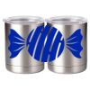 10 oz. Silver Stainless Steel Short Tumbler Thumbnail