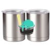 10 oz. Silver Stainless Steel Short Tumbler Thumbnail