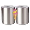 10 oz. Silver Stainless Steel Short Tumbler Thumbnail