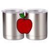10 oz. Silver Stainless Steel Short Tumbler Thumbnail