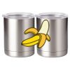 10 oz. Silver Stainless Steel Short Tumbler Thumbnail