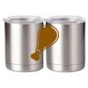 10 oz. Silver Stainless Steel Short Tumbler Thumbnail