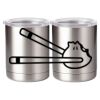 10 oz. Silver Stainless Steel Short Tumbler Thumbnail