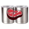 10 oz. Silver Stainless Steel Short Tumbler Thumbnail