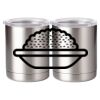 10 oz. Silver Stainless Steel Short Tumbler Thumbnail