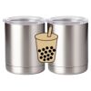 10 oz. Silver Stainless Steel Short Tumbler Thumbnail