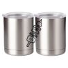 10 oz. Silver Stainless Steel Short Tumbler Thumbnail