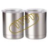 10 oz. Silver Stainless Steel Short Tumbler Thumbnail