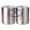 10 oz. Silver Stainless Steel Short Tumbler Thumbnail