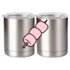 10 oz. Silver Stainless Steel Short Tumbler Thumbnail