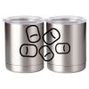 10 oz. Silver Stainless Steel Short Tumbler Thumbnail