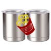 10 oz. Silver Stainless Steel Short Tumbler Thumbnail