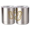 10 oz. Silver Stainless Steel Short Tumbler Thumbnail