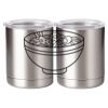 10 oz. Silver Stainless Steel Short Tumbler Thumbnail