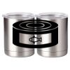 10 oz. Silver Stainless Steel Short Tumbler Thumbnail