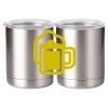 10 oz. Silver Stainless Steel Short Tumbler Thumbnail