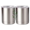 10 oz. Silver Stainless Steel Short Tumbler Thumbnail