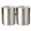 10 oz. Silver Stainless Steel Short Tumbler Thumbnail