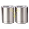 10 oz. Silver Stainless Steel Short Tumbler Thumbnail