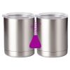 10 oz. Silver Stainless Steel Short Tumbler Thumbnail