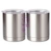 10 oz. Silver Stainless Steel Short Tumbler Thumbnail