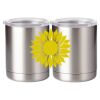 10 oz. Silver Stainless Steel Short Tumbler Thumbnail