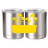 10 oz. Silver Stainless Steel Short Tumbler Thumbnail