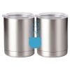 10 oz. Silver Stainless Steel Short Tumbler Thumbnail