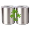 10 oz. Silver Stainless Steel Short Tumbler Thumbnail