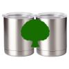 10 oz. Silver Stainless Steel Short Tumbler Thumbnail