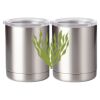 10 oz. Silver Stainless Steel Short Tumbler Thumbnail