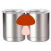 10 oz. Silver Stainless Steel Short Tumbler Thumbnail