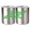10 oz. Silver Stainless Steel Short Tumbler Thumbnail