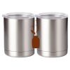10 oz. Silver Stainless Steel Short Tumbler Thumbnail