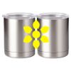 10 oz. Silver Stainless Steel Short Tumbler Thumbnail