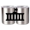 10 oz. Silver Stainless Steel Short Tumbler Thumbnail