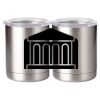 10 oz. Silver Stainless Steel Short Tumbler Thumbnail