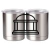 10 oz. Silver Stainless Steel Short Tumbler Thumbnail