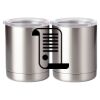 10 oz. Silver Stainless Steel Short Tumbler Thumbnail