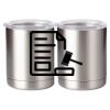 10 oz. Silver Stainless Steel Short Tumbler Thumbnail