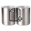 10 oz. Silver Stainless Steel Short Tumbler Thumbnail