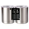 10 oz. Silver Stainless Steel Short Tumbler Thumbnail