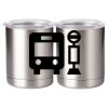 10 oz. Silver Stainless Steel Short Tumbler Thumbnail